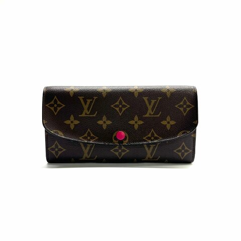 Louis Vuitton lv 老花 長夾 豆豆 錢包