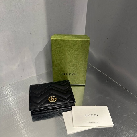 Gucci Marmont 對折短夾 ｜Classic Trend CT精品｜台北東區實體