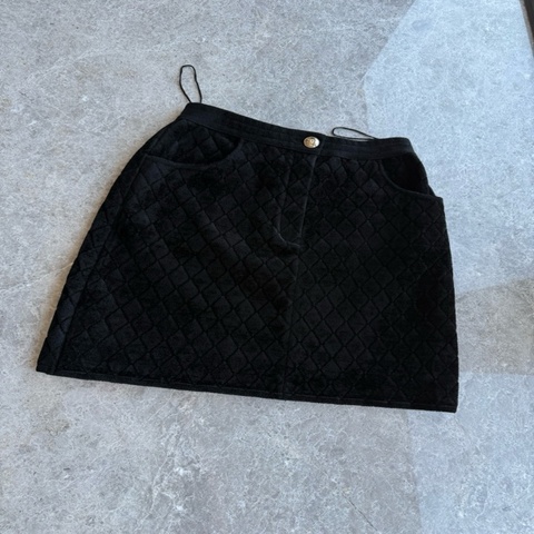 Chanel20k马术系列黑色半裙fr40~~
