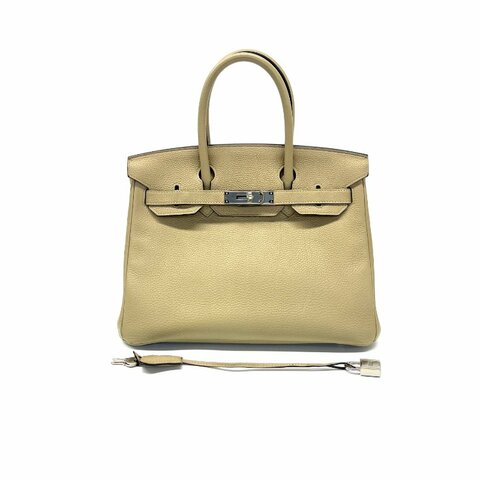 Hermès 風衣灰 birkin30 A刻 手提包