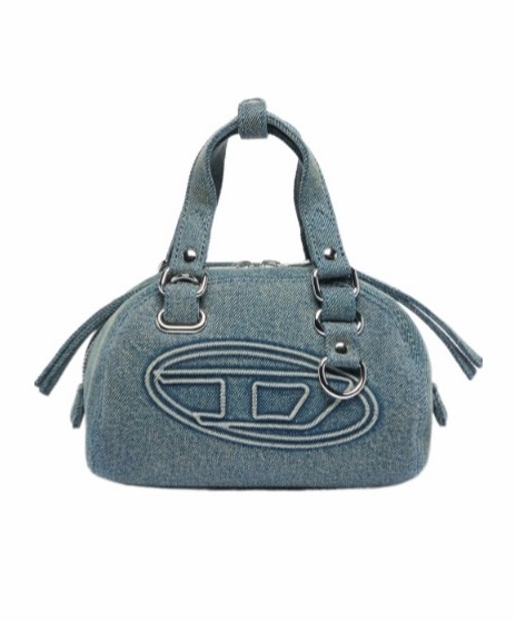 Diesel 男女同款 1DR Dome 小號保齡球包單肩包均碼碼19cm*11cm*11cm