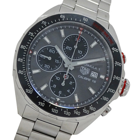 TAG Heuer Formula 1 CAZ2012 BA0876 男士腕錶，品牌名稱，Caliber 16，日期顯示，自動上鍊機芯，不銹鋼 (SS)，銀灰色