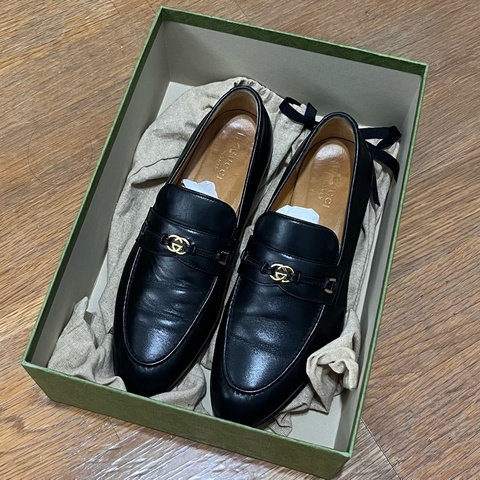 Gucci 低跟樂福鞋 37號