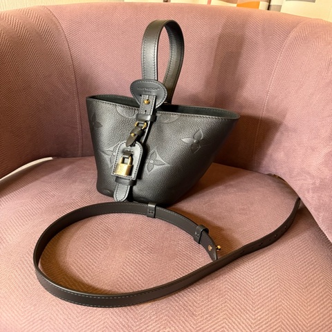 Louis Vuitton All in BB黑色真皮款