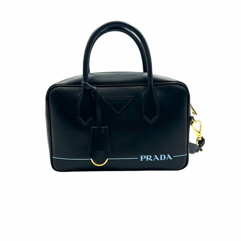 【美收精品】PRADA  City Calf 兩用方包 D-84【隔月月中將轉賣至日本 上架期限30天】