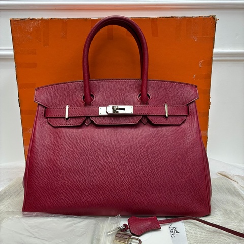 Full set Birkin 30 寶石紅 epsom皮