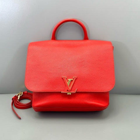 LV 路易威登 volta手提斜挎包紅色
