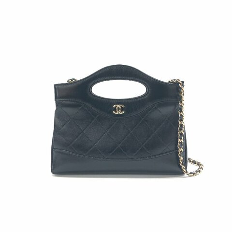 Chanel 黑色 31bag nano 2023年12月23日香港 晶片 肩背包