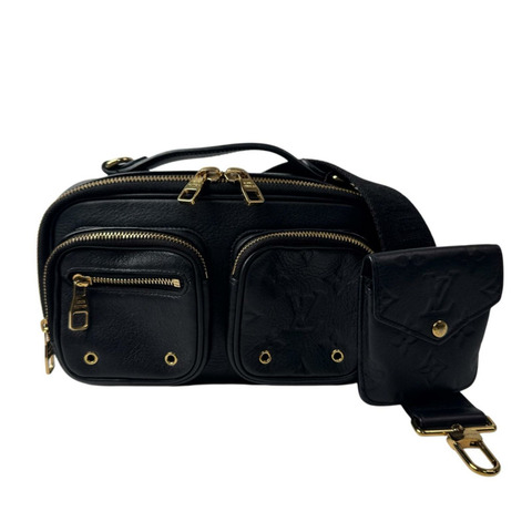 路易威登 LOUIS VUITTON Utility M80450 IC Monogram Empreinte 女士單肩斜背包