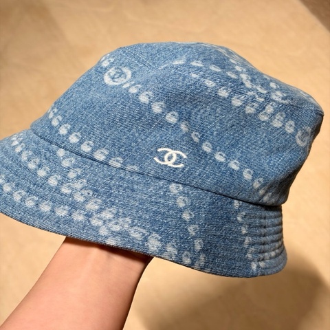 Chanel25p珍珠渔夫帽M码~~