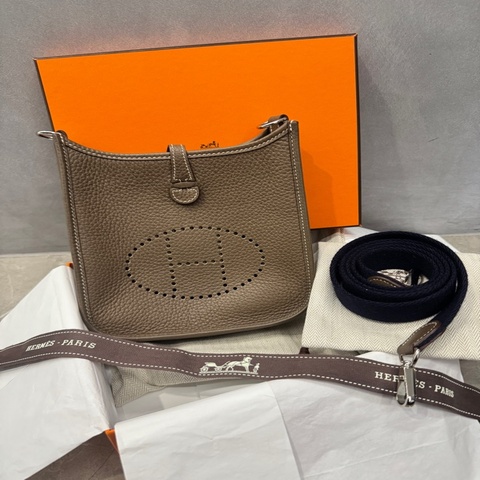 Hermès Evelyne mini 大象灰 愛馬仕