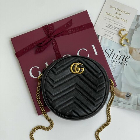 GUCCI MARMONT 圓餅包