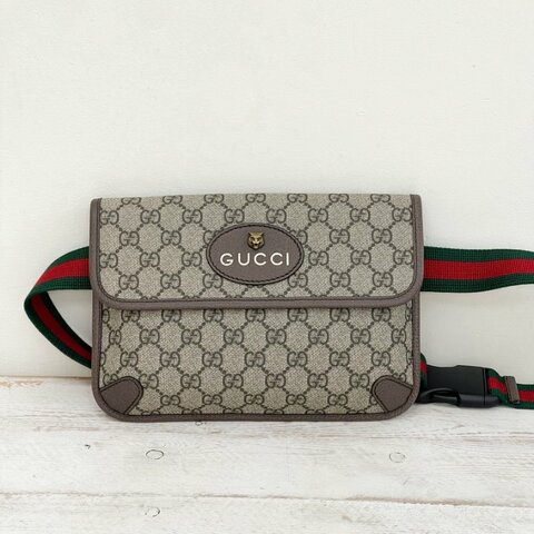 GUCCI Supreme虎頭胸包