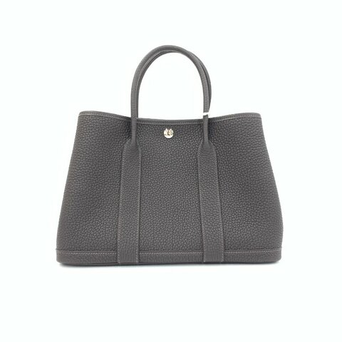 Hermès 烏木色 花園30 G刻 肩背包