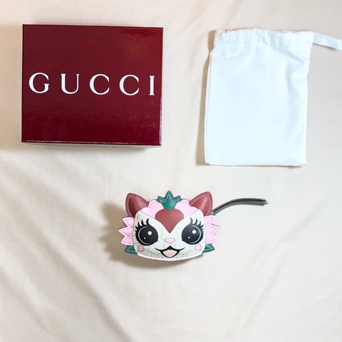 ‼️26年新款 小廢 零錢包 Gucci 古馳x Yuko Higuchi 全新盒裝 貓貓 可愛的小廢物
