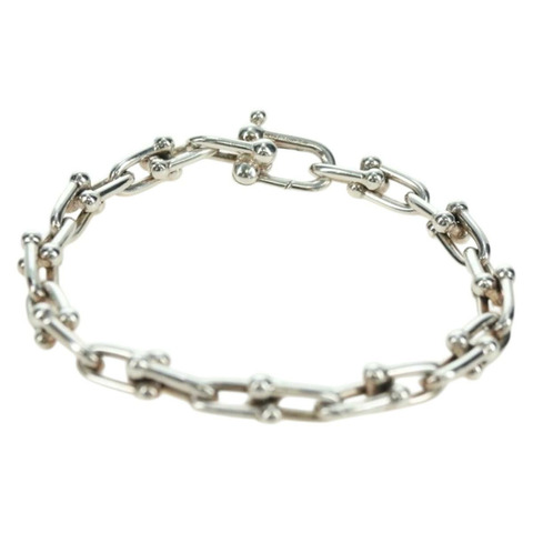 蒂芙尼 (TIFFANY&Co.) 五金小鏈手鍊 925 純銀 正品 am11473SM