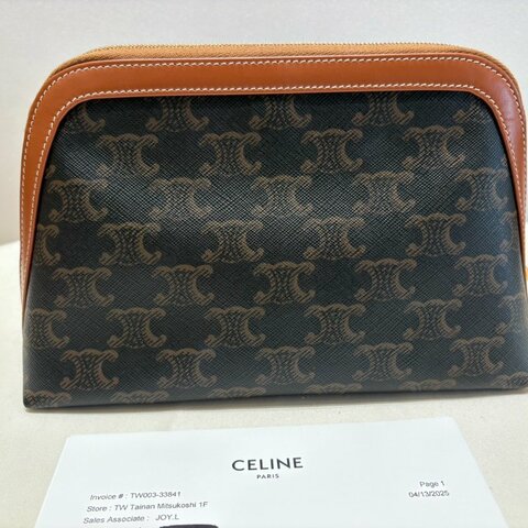 #帶購證 #全網最低 Celine 化妝包