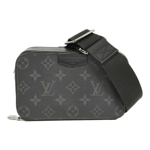 LOUIS VUITTON Monogram Eclipse Alpha肩背袋