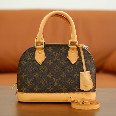 LOUIS VUITTON Alma BB Monogram 老花貝殼包 手挽側揹袋｜閒置A級成色