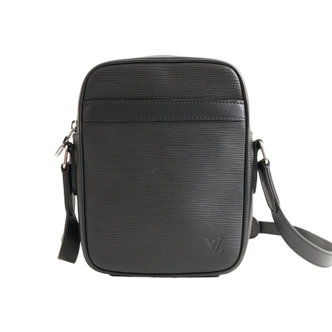 LOUIS VUITTON LV 路易威登 Danube PM NM 肩背包 黑色 EPI水波紋 牛皮 M51694