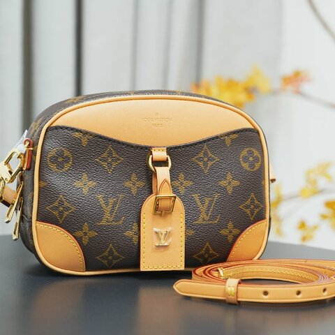 LOUIS VUITTON Deauville Mini M45528 Monogram 老花斜揹袋｜閒置A級成色