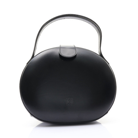 LOEWE 羅威 Anagram 手提包 黑色 牛皮 絕版品 F-22809