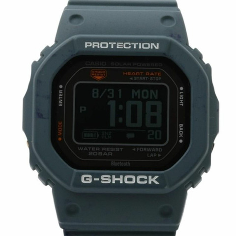 卡西歐 G-SHOCK G-SQUAD 5600 系列 DW-H5600-2JR 黑色綠色樹脂男士數位手錶