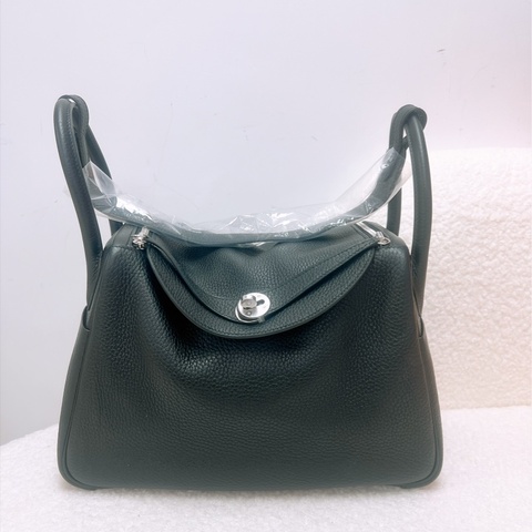 全新 Hermes lindy 30 黑銀 C