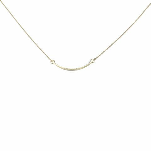 Tiffany & Co. TIFFANY 18K玫瑰金 笑臉 小號 項鍊