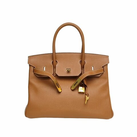 Hermès Birkin 30 37金棕色 Epsom皮 C刻 金扣