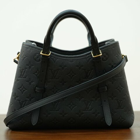 LOUIS VUITTON Babylone Tote PM M11393 黑色壓紋托特包｜閒置A級成色