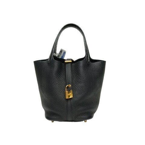 Hermès Picotin 菜籃子 18 Touch 89黑色 TC皮D刻 金扣