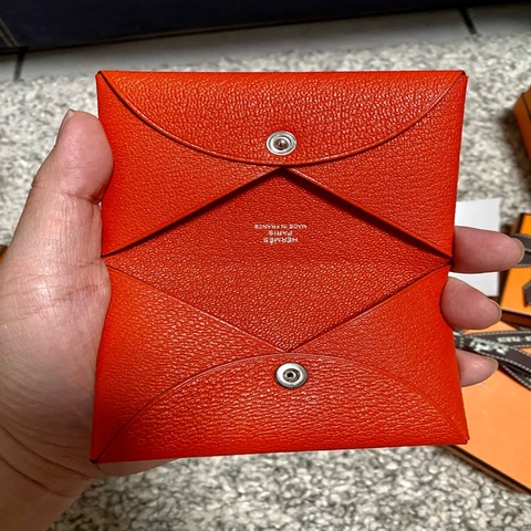 Hermes Calvi 超美 山羊皮 全新