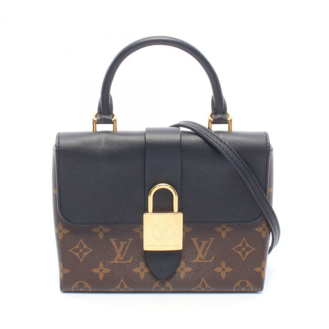 路易威登 Rocky BB 單肩手提包 M44141 Monogram 帆布黑色二手 LV
