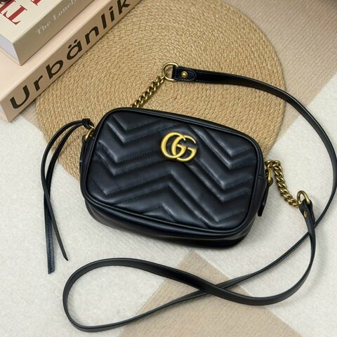 🏷️Gucci 古馳．Marmont 18 馬夢相機包/客人寄賣