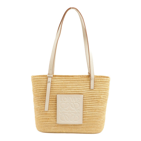 LOEWE Raffia Small Square Basket Bag手挽袋