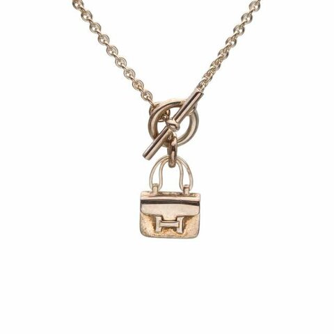Hermès Constance Amulette 康康 純銀項鏈 AG925 銀 項鏈