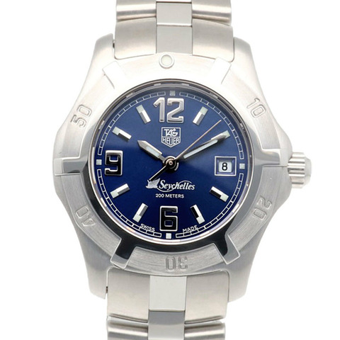 TAG Heuer 豪雅塞席爾專屬腕錶，不鏽鋼材質，型號 WN131D，石英機芯，拋光處理，女士款，限量發行 2000 枚。