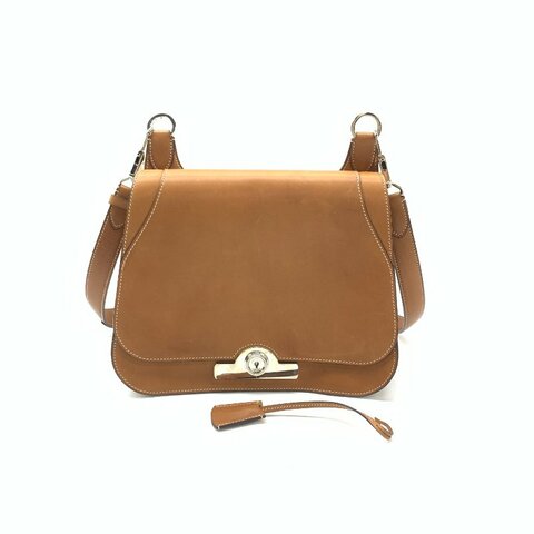 MOYNAT 棕色 Rejane 馬鞍皮 肩背包