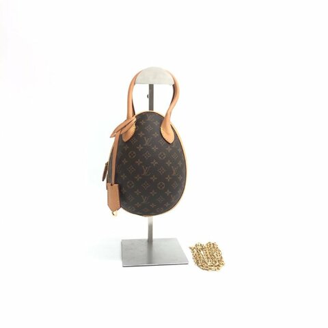 Louis Vuitton Lv 棕老花 恐龍蛋 19年 肩背包