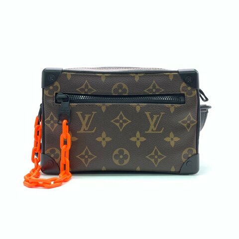 Louis Vuitton LV 老花 soft trunk 盒子 PVC 肩背包