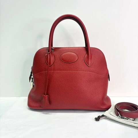 HERMES Bolide 31寶石紅柏莉包