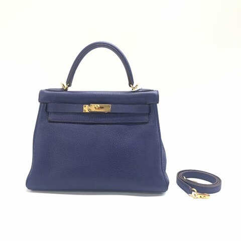 Hermès 9K Kelly28 框O刻 肩背包
