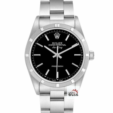 【大眾金時代】ROLEX勞力士 14010 Air-King空中霸王 絕版十三劃錶圈 黑色T柱面盤 錶徑35mm 自動上鍊 不鏽鋼材質 G457
