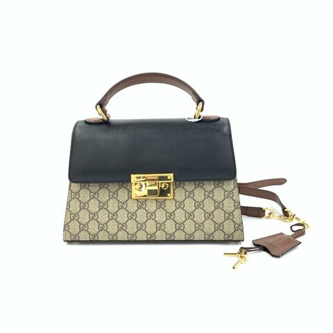 Gucci 老花 padlock 盒子 中號 肩背包