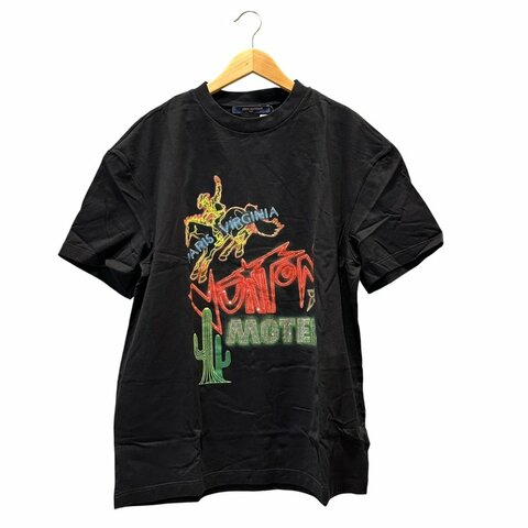 【美收精品】Louis Vuitton 2024秋冬系列 Motel Texas Strass 彩鑽T恤 D-121【隔月月中將轉賣至日本 上架期限30天】