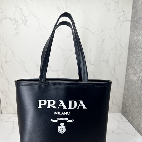 香緹國際精品 PRADA 軟皮革 小號 托特包 1357