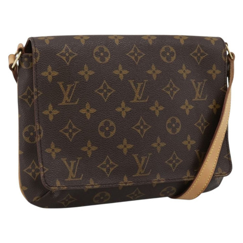 路易威登 Monogram Musette Tango 短肩帶包 M51257 LV Auth 203283A