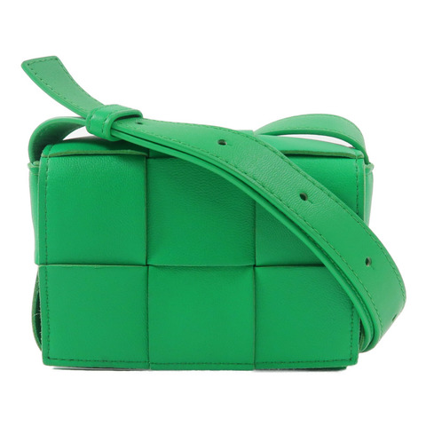 BOTTEGA VENETA 羊皮皮革Mini Cassette肩背袋