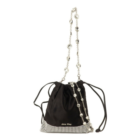 Miu Miu Satin Shoulder Bag鏈帶手挽肩背兩用袋